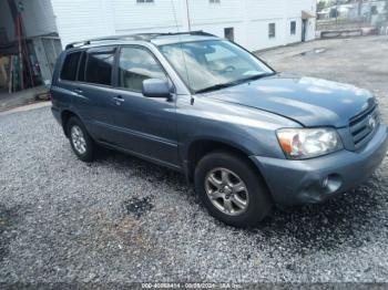  Salvage Toyota Highlander