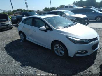  Salvage Chevrolet Cruze