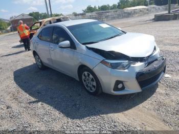  Salvage Toyota Corolla