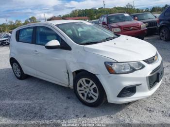  Salvage Chevrolet Sonic