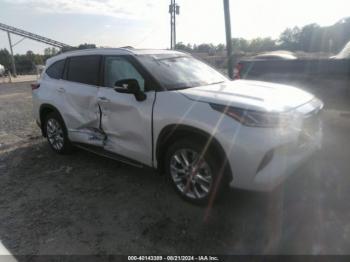  Salvage Toyota Highlander