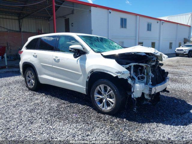  Salvage Toyota Highlander