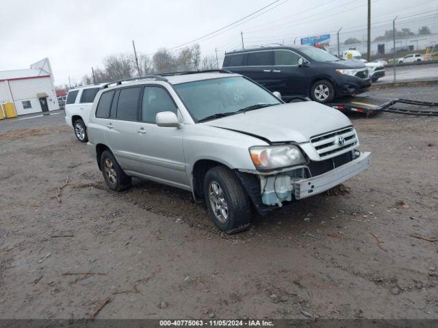  Salvage Toyota Highlander