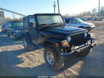  Salvage Jeep Wrangler