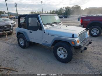  Salvage Jeep Wrangler