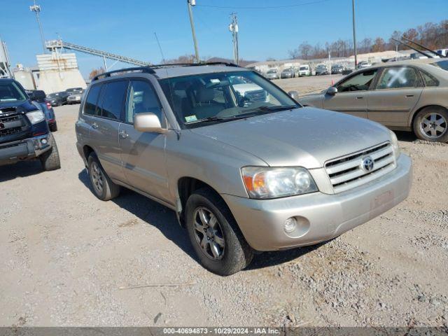  Salvage Toyota Highlander