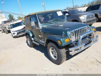  Salvage Jeep Wrangler