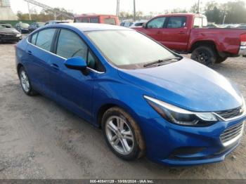  Salvage Chevrolet Cruze