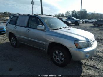  Salvage Toyota Highlander