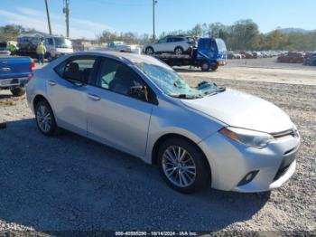  Salvage Toyota Corolla