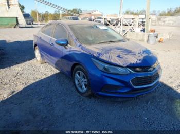  Salvage Chevrolet Cruze