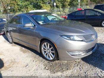  Salvage Lincoln MKZ Hybrid