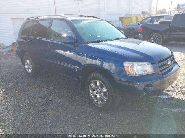  Salvage Toyota Highlander