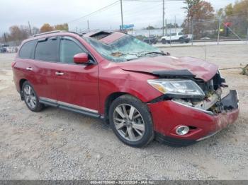  Salvage Nissan Pathfinder