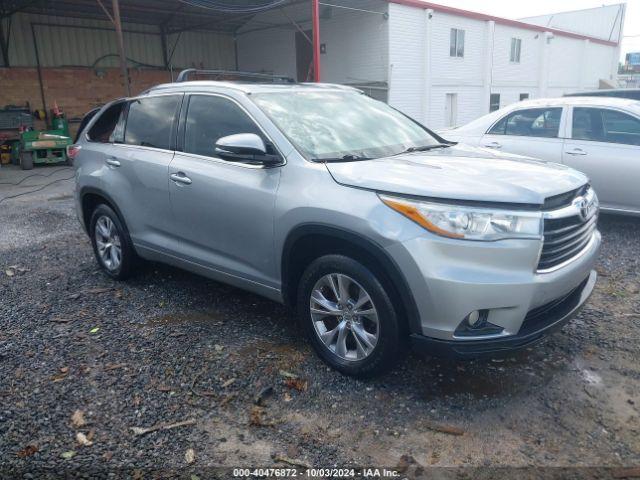  Salvage Toyota Highlander