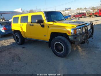  Salvage HUMMER H3 Suv