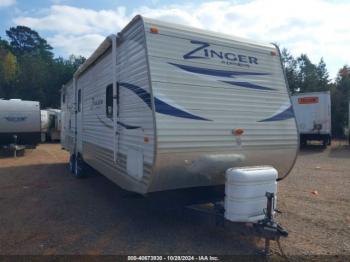  Salvage Crossroads Zinger Zt328s