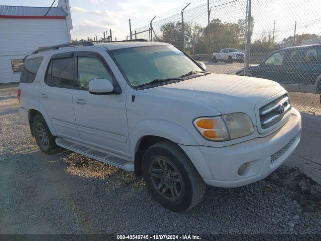  Salvage Toyota Sequoia