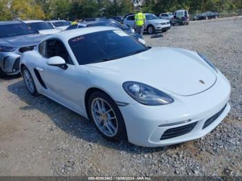  Salvage Porsche 718 Cayman