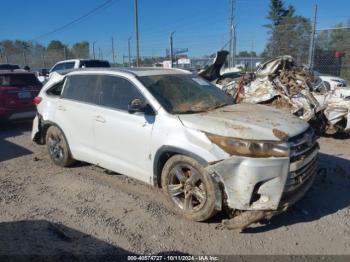  Salvage Toyota Highlander