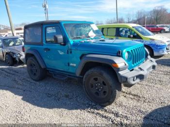  Salvage Jeep Wrangler