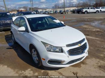  Salvage Chevrolet Cruze