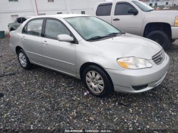  Salvage Toyota Corolla