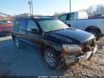  Salvage Toyota Highlander