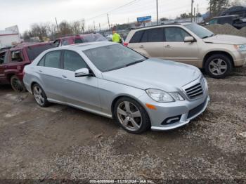  Salvage Mercedes-Benz E-Class