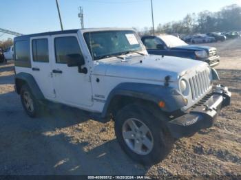  Salvage Jeep Wrangler