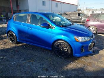  Salvage Chevrolet Sonic