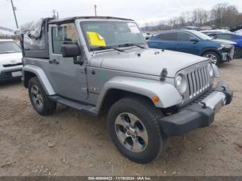  Salvage Jeep Wrangler