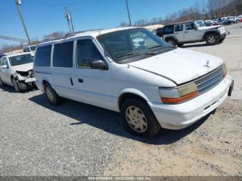  Salvage Plymouth Grand Voyager