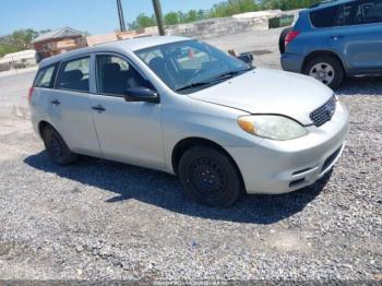  Salvage Toyota Matrix