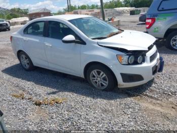  Salvage Chevrolet Sonic