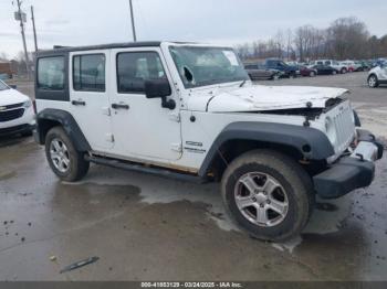  Salvage Jeep Wrangler
