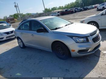  Salvage Chevrolet Cruze