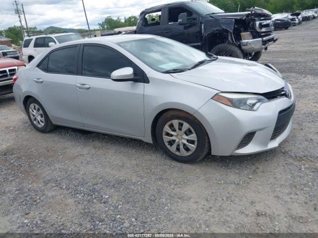  Salvage Toyota Corolla