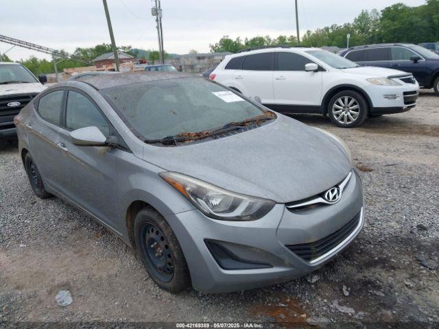  Salvage Hyundai ELANTRA