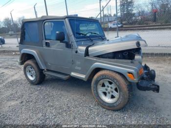  Salvage Jeep Wrangler