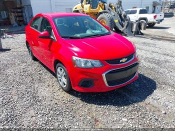  Salvage Chevrolet Sonic