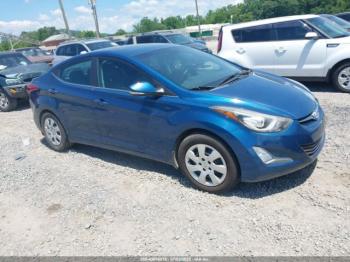  Salvage Hyundai ELANTRA