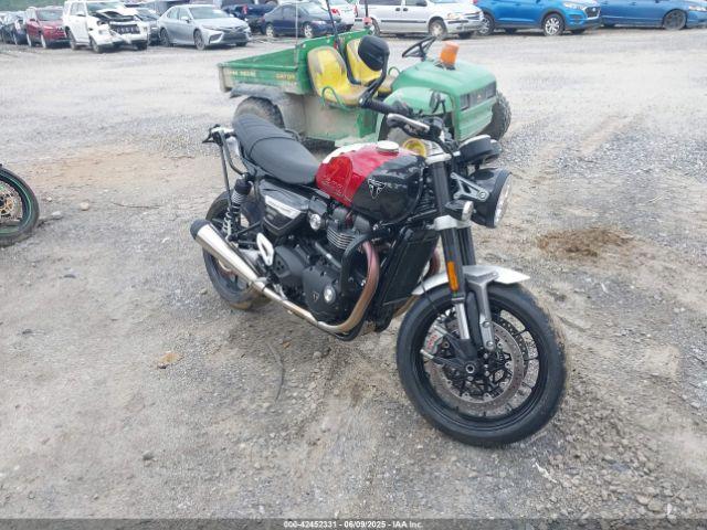  Salvage Triumph Motorcycle Speed Twin