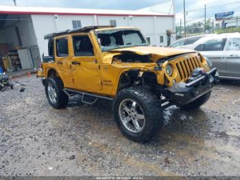  Salvage Jeep Wrangler