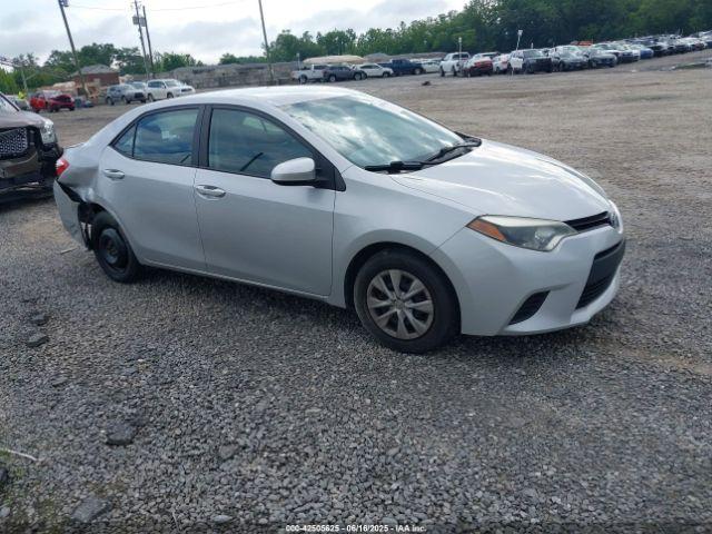  Salvage Toyota Corolla