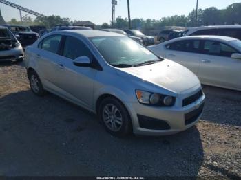  Salvage Chevrolet Sonic