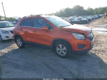  Salvage Chevrolet Trax
