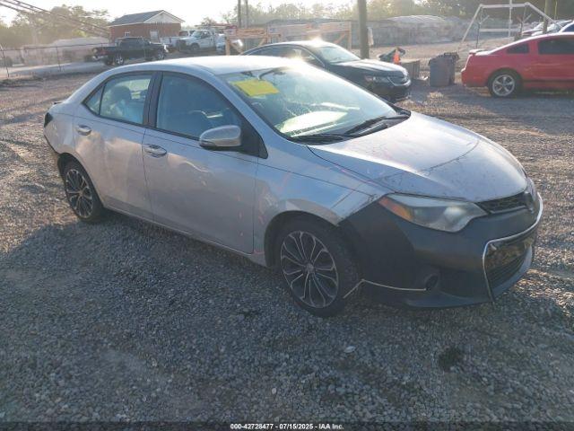  Salvage Toyota Corolla