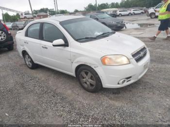  Salvage Chevrolet Aveo