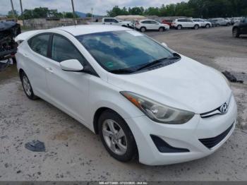  Salvage Hyundai ELANTRA